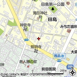 鳥取県鳥取市田島455周辺の地図