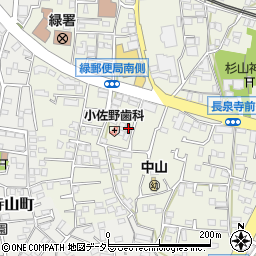 横浜建設労働組合　緑支部周辺の地図