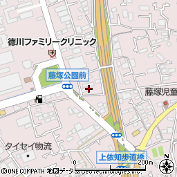 神奈川県厚木市上依知1218周辺の地図