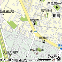 鳥取県鳥取市田島543周辺の地図