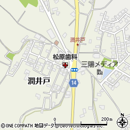 千葉県市原市潤井戸1954-98周辺の地図