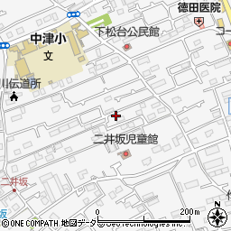 神奈川県愛甲郡愛川町中津3651周辺の地図