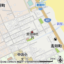 鳥取県境港市麦垣町19周辺の地図