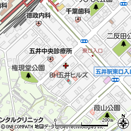 有限会社秋山薬局周辺の地図