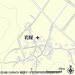 福井県三方上中郡若狭町岩屋18周辺の地図