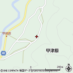 滋賀県米原市甲津原543周辺の地図