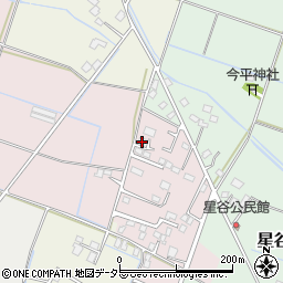 千葉県大網白里市富田1973周辺の地図