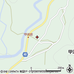 滋賀県米原市甲津原488周辺の地図