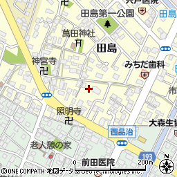鳥取県鳥取市田島447周辺の地図