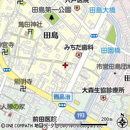 鳥取県鳥取市田島433周辺の地図