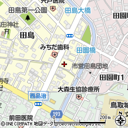鳥取県鳥取市田島643周辺の地図