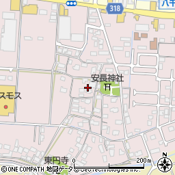 鳥取県鳥取市安長348周辺の地図