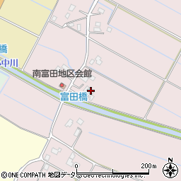 千葉県大網白里市富田356周辺の地図