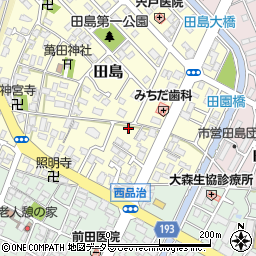 鳥取県鳥取市田島432周辺の地図