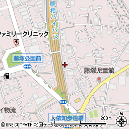 神奈川県厚木市上依知1212周辺の地図
