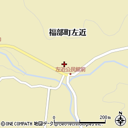 鳥取県鳥取市福部町左近149周辺の地図