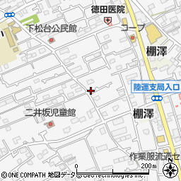 神奈川県愛甲郡愛川町中津3618-2周辺の地図