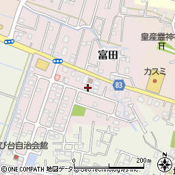 杉田畳店周辺の地図