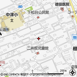 神奈川県愛甲郡愛川町中津3651-4周辺の地図