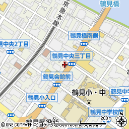 鶴見メディカル介護支援ステーション周辺の地図
