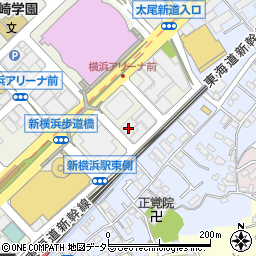 クレシュ新横浜周辺の地図