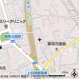 神奈川県厚木市上依知1211周辺の地図