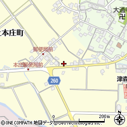島根県松江市上本庄町2438周辺の地図