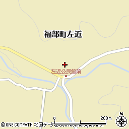 鳥取県鳥取市福部町左近146周辺の地図