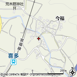 京都府宮津市今福377周辺の地図