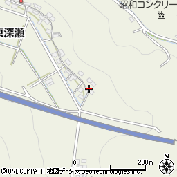 岐阜県山県市東深瀬2408周辺の地図