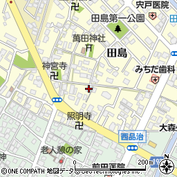 鳥取県鳥取市田島459周辺の地図
