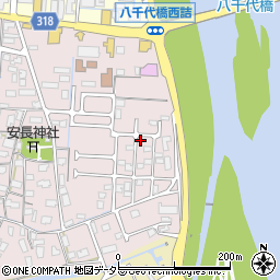 鳥取県鳥取市安長443周辺の地図