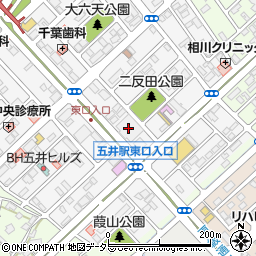 博全社クリスタ五井周辺の地図