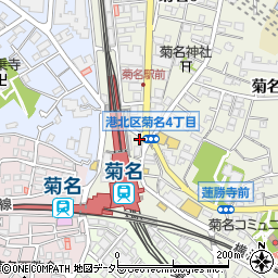 りそな銀行菊名駅前 ＡＴＭ周辺の地図