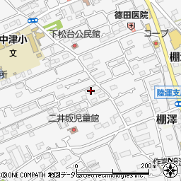 神奈川県愛甲郡愛川町中津3651-2周辺の地図