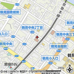 建設業労働災害防止協会神奈川支部鶴見分会周辺の地図