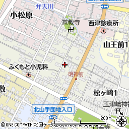 福井県小浜市湊周辺の地図