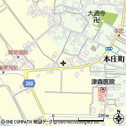 島根県松江市上本庄町2436周辺の地図