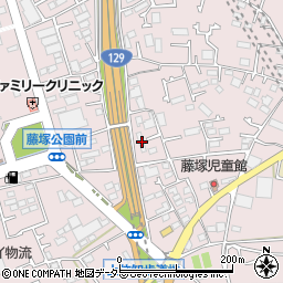 神奈川県厚木市上依知1211-2周辺の地図