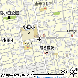 株式会社サンホーム　小田本通り店周辺の地図