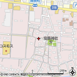 鳥取県鳥取市安長346周辺の地図