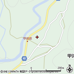 滋賀県米原市甲津原474周辺の地図