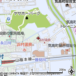 鳥取県鳥取市気高町勝見866周辺の地図
