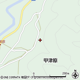 滋賀県米原市甲津原439周辺の地図