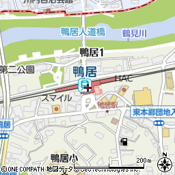 みずほ銀行鴨居駅 ＡＴＭ周辺の地図