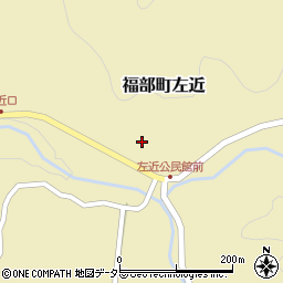 鳥取県鳥取市福部町左近144周辺の地図