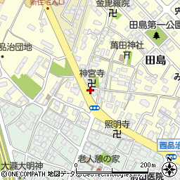鳥取県鳥取市田島541周辺の地図