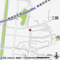 福井県三方上中郡若狭町三田22周辺の地図