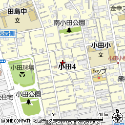 本田荘周辺の地図