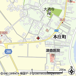島根県松江市上本庄町461周辺の地図